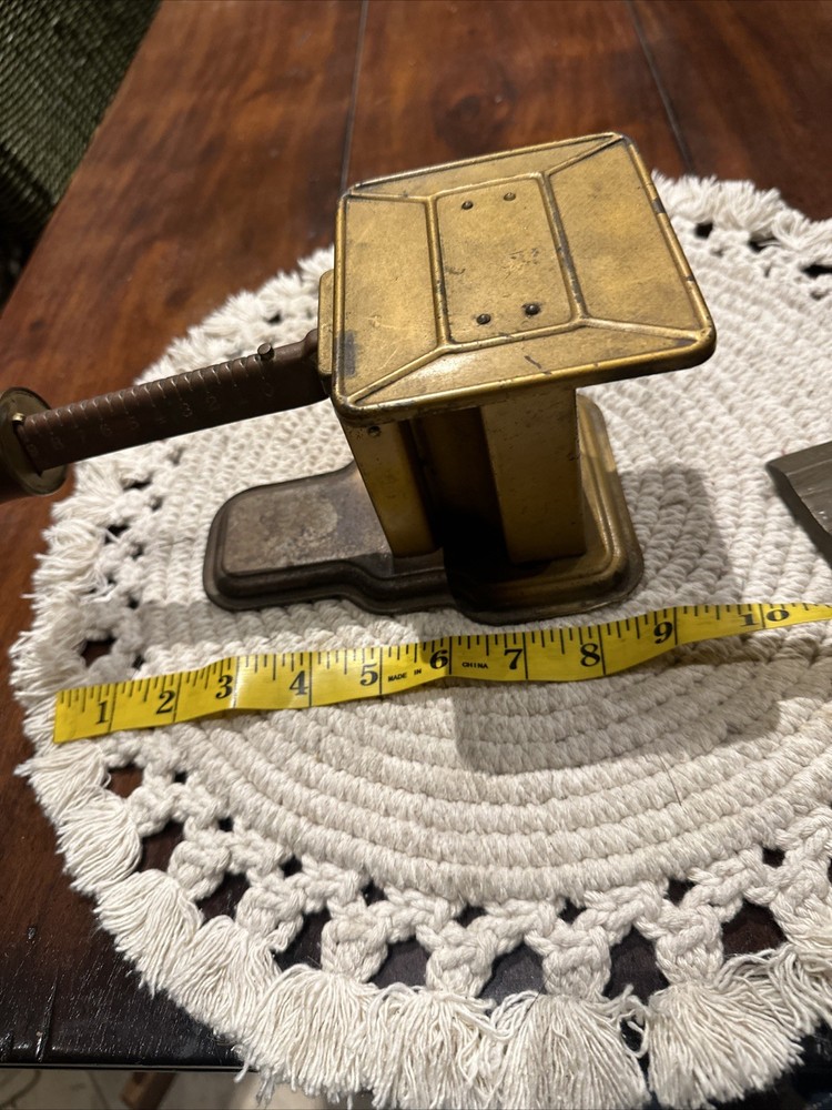 Brass bar scale by Triner