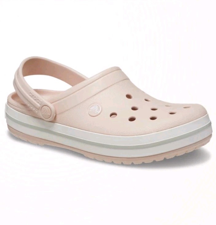 Crocs Crocband Clogs Quartz Pink Unisex M4 W6 New With Tags