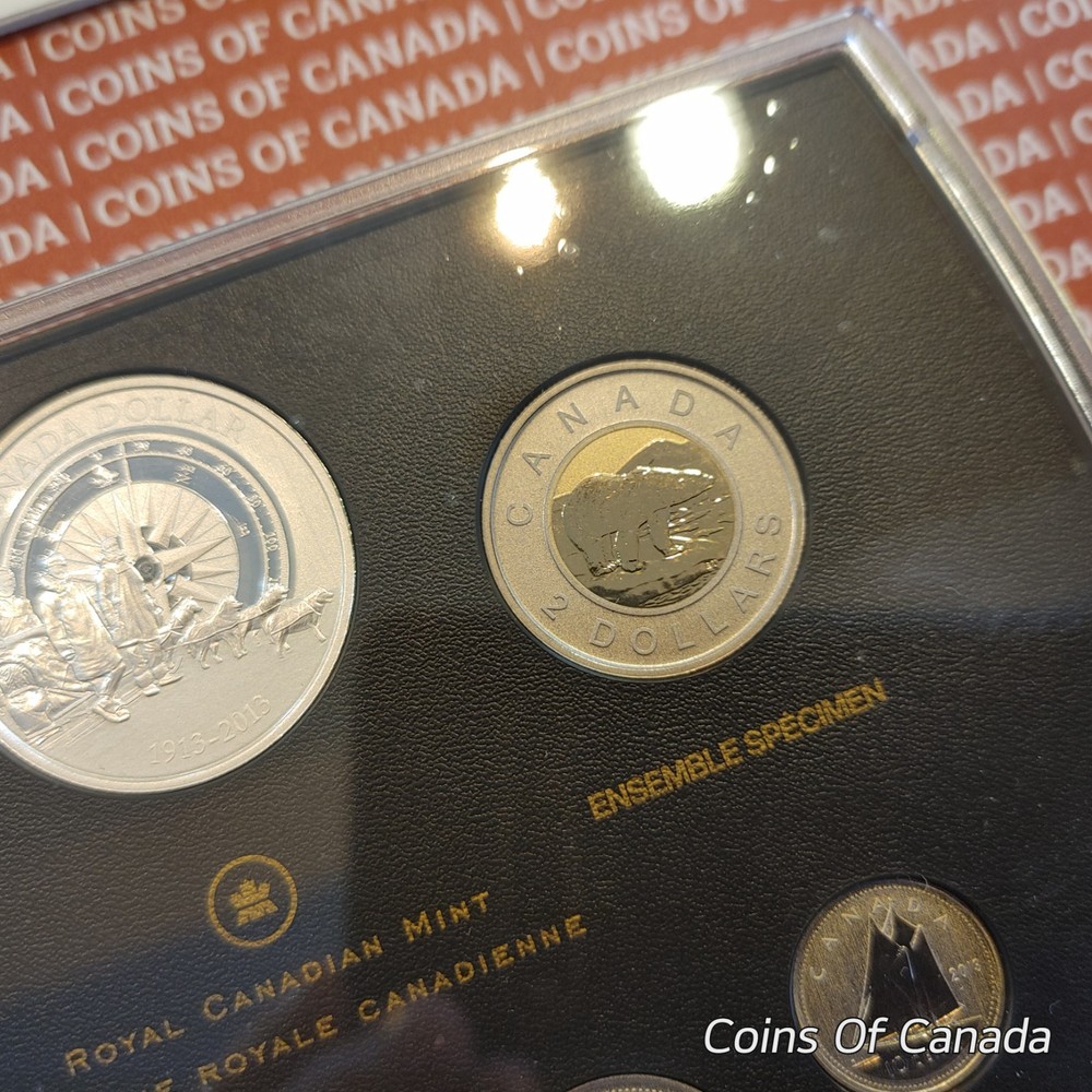 2013 Canada Special Edition Silver Dollar Specimen Set #coinsofcanada
