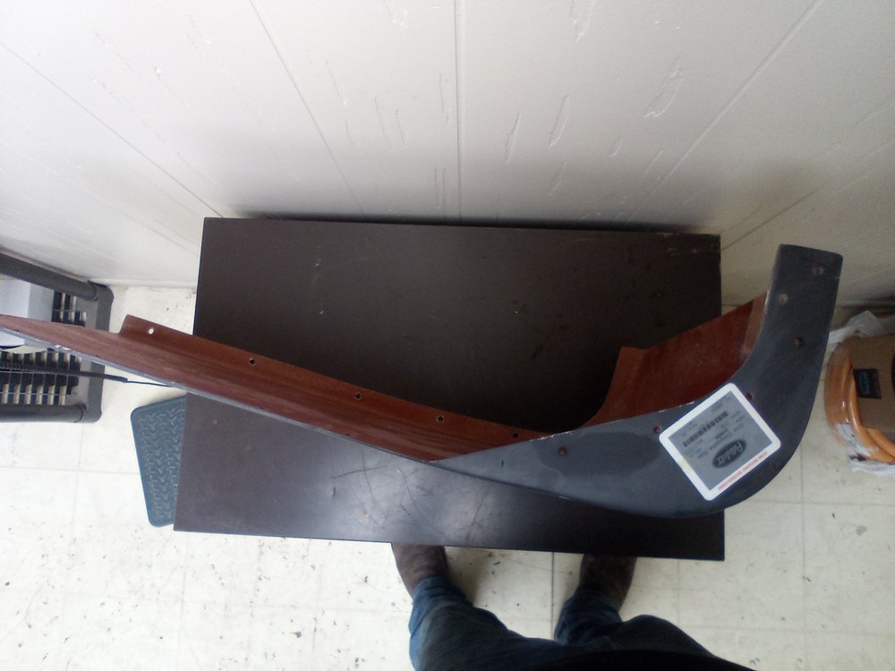 Peterbilt Sleeper Upper Fairing Extender Left Side P/N 29-04059L