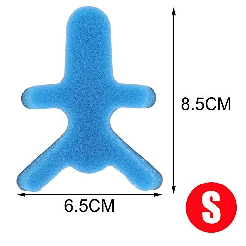 Frog Type Finger Splint Malleable Aluminium Support with Foam Padding for