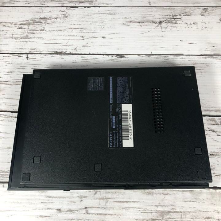 Sony PlayStation2 PS2 SCPH-90000 Black Slim Console Controller Cable NTSC-J JP