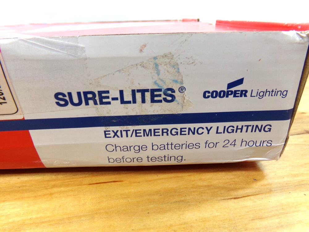 Cooper Lighting Sure Lite Exit Light Model EUS70R Style #5252857 New