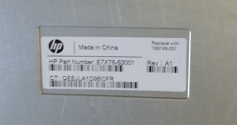 HP E7X76-63001 3Par Storeserv 7440c Node Controller 769749-001