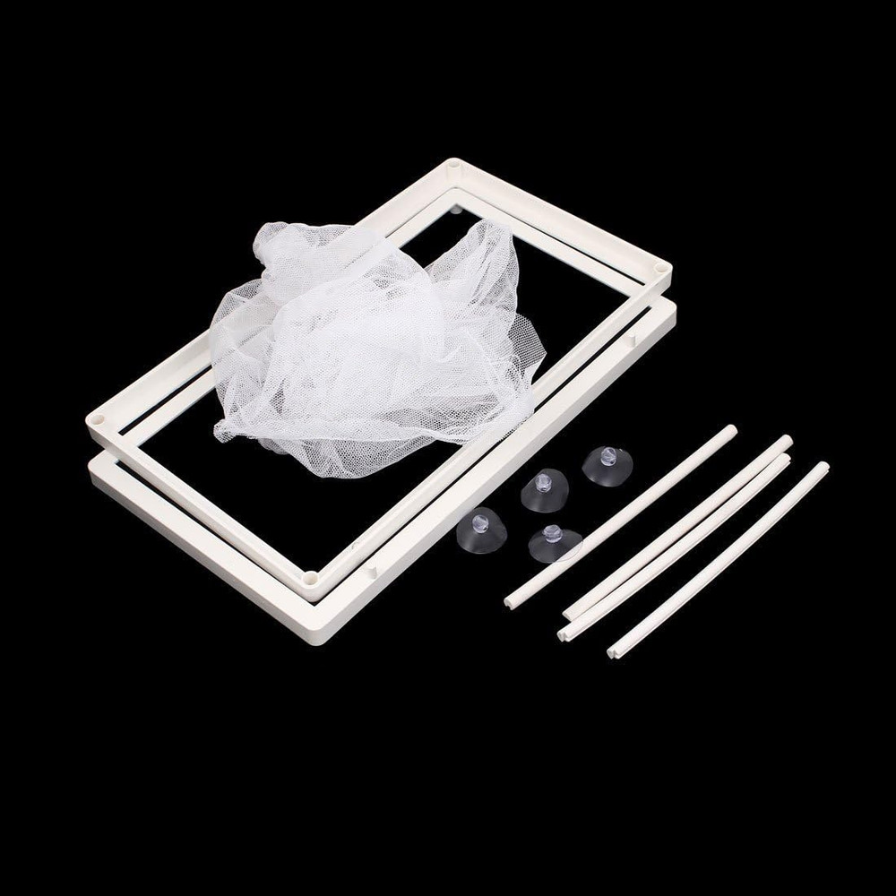 Nylon Mesh Fish Fry Hatchery Breeder Box Separation Net by