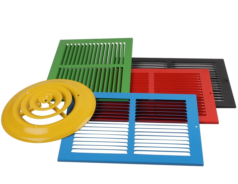 10"x6" Adjustable Air Supply Diffuser HVAC Vent Cover Sidewall Ceiling Grill