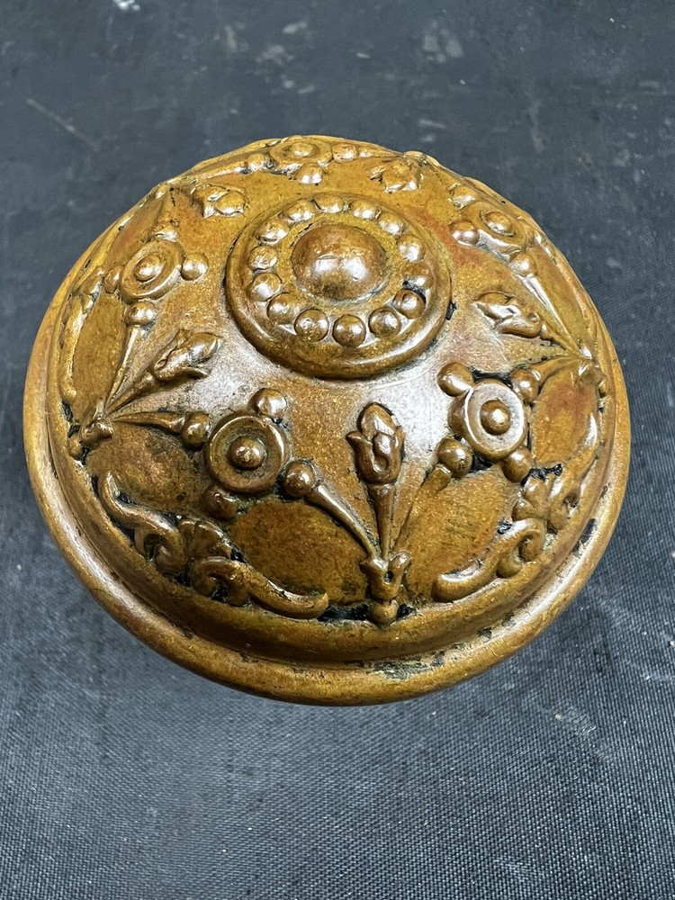 Large Version Reading Clifton Door Knobs, Backplates, Mortise Lock 1890 To 1910