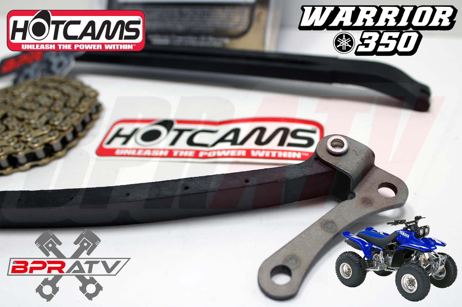 87-04 Warrior 350 YFM350X YFM 350 Hotcams Hot Cams Cam Chain Tensioner Guide Kit