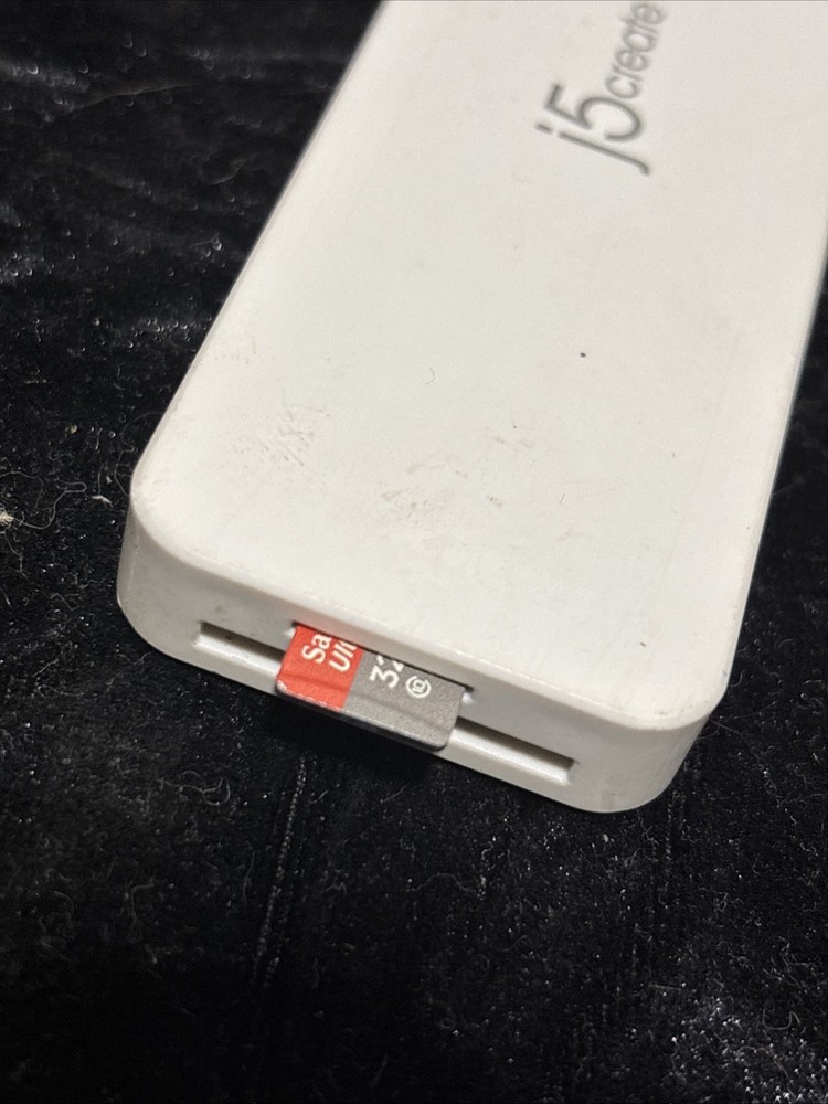 j5create JCD373 MICRO SD/SD USB MIC HDMI Mini POWER IN Dock Adapter