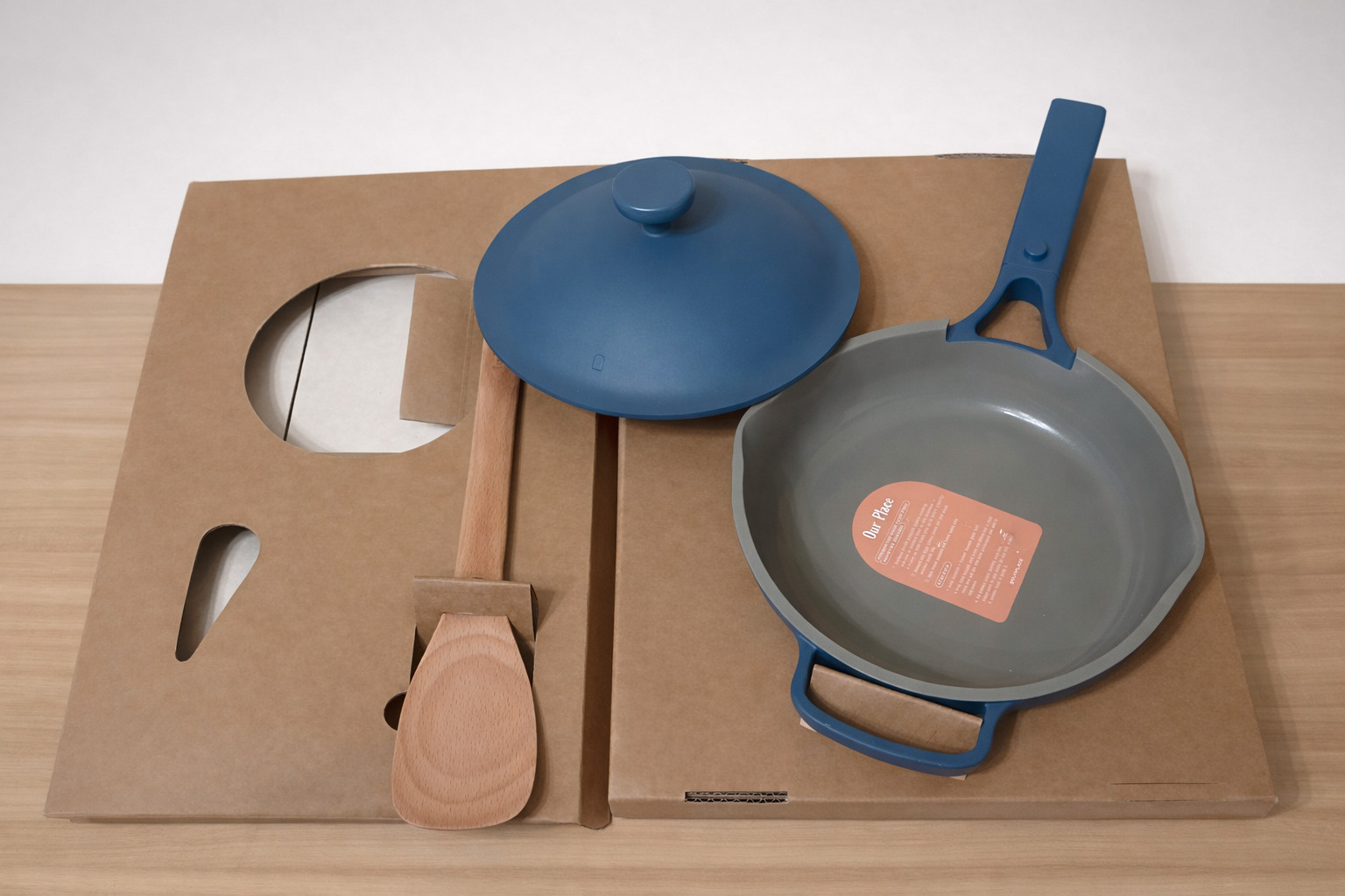 Our Place Mini Always Pan 8.5 Ceramic Nonstick Blue Salt