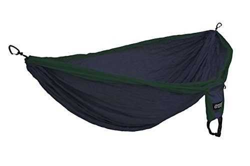 ENO Double Deluxe Hammock (Navy/Forest)
