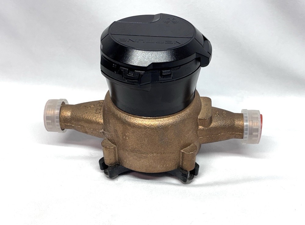 Neptune T-10 3/4” Water Meter Cubic Feet E-Coder Register ED2C11REF1 New