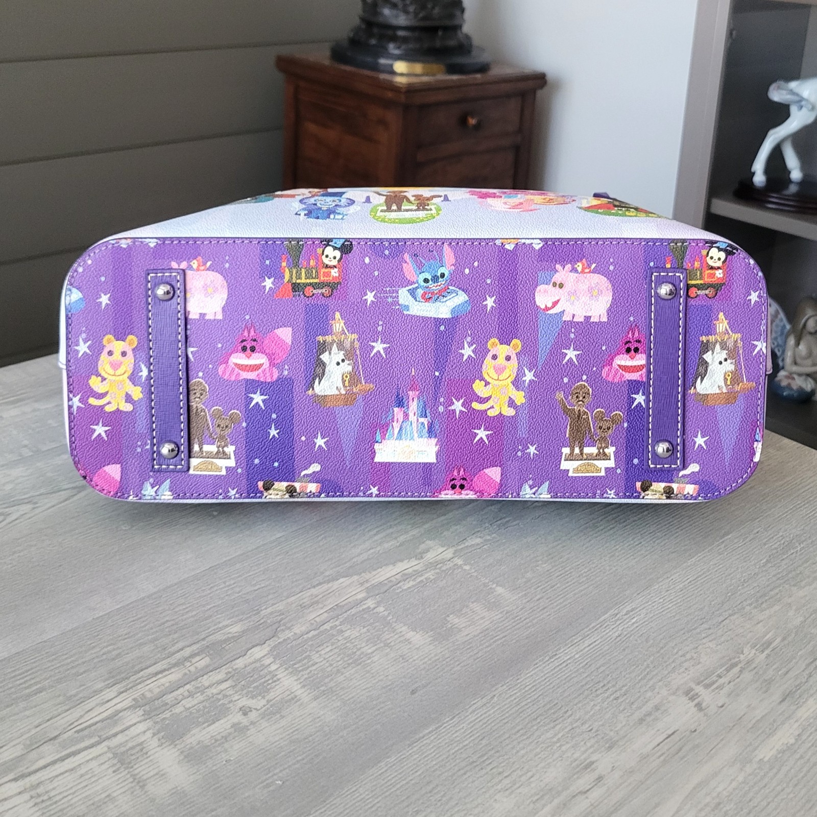 Disney Dooney & Bourke Disney Parks Joey Chou Castle Tote Bag Large NWOT