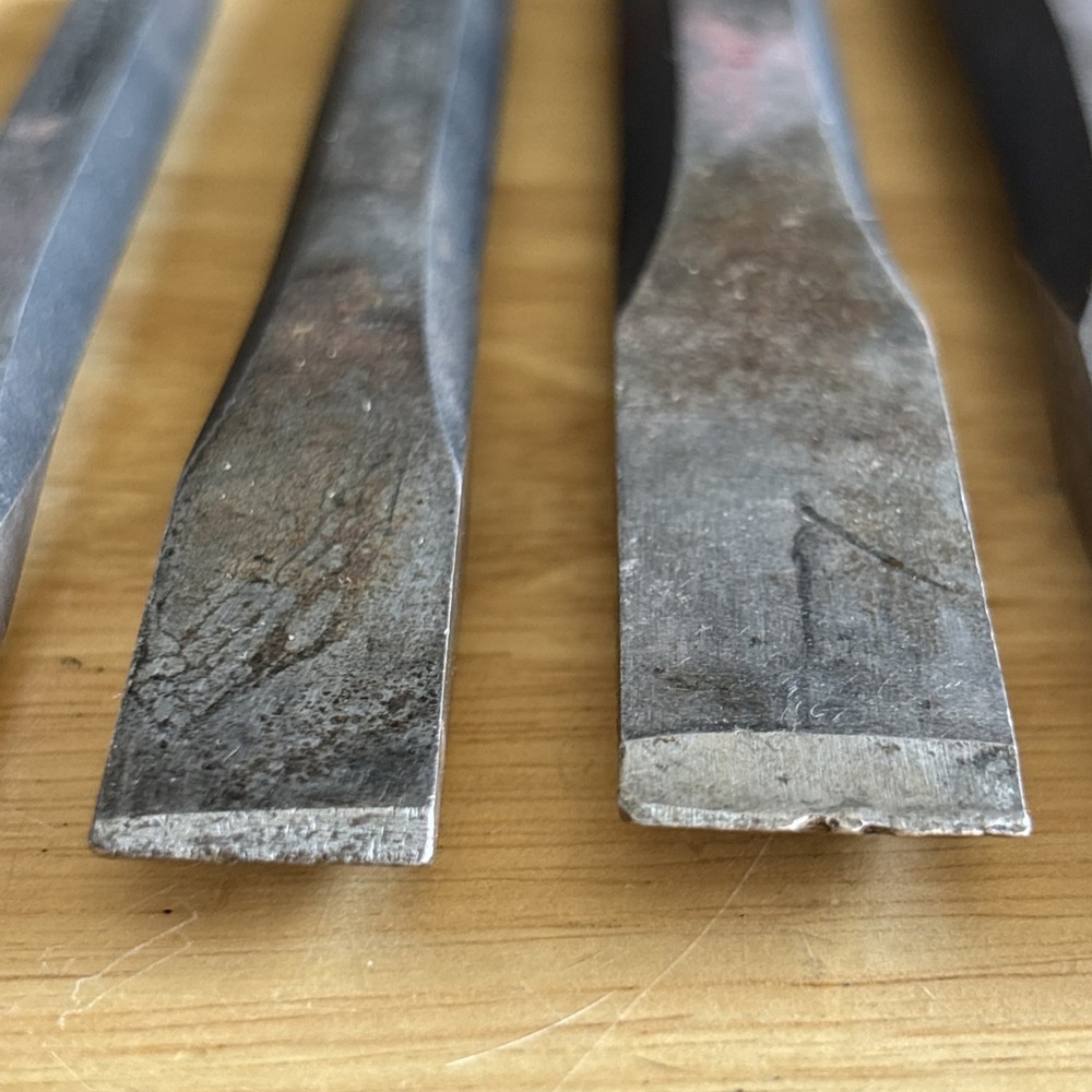 Snap On Flat Chisel Set Complete 5pc No Pouch PPC50AK USA