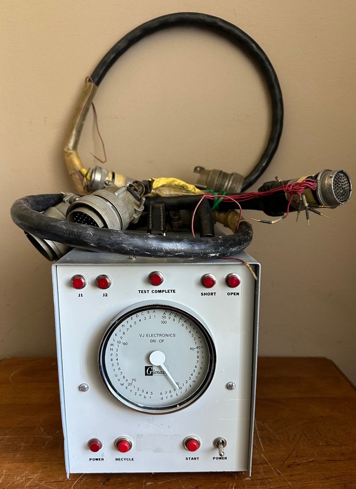 Glenair VJ Electronics Model 101 Automatic Aviation Cable Tester w/Handle