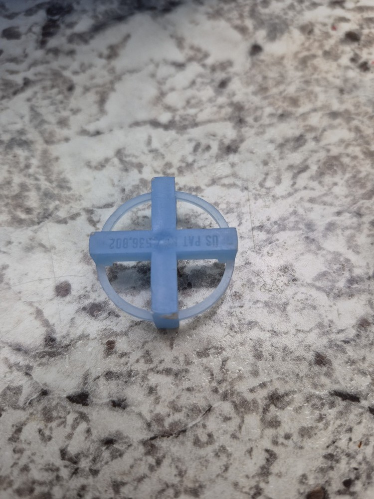 100+ Tile Spacers 1/4" Blue Plastic Cross Shape for Flooring Wall Tiling