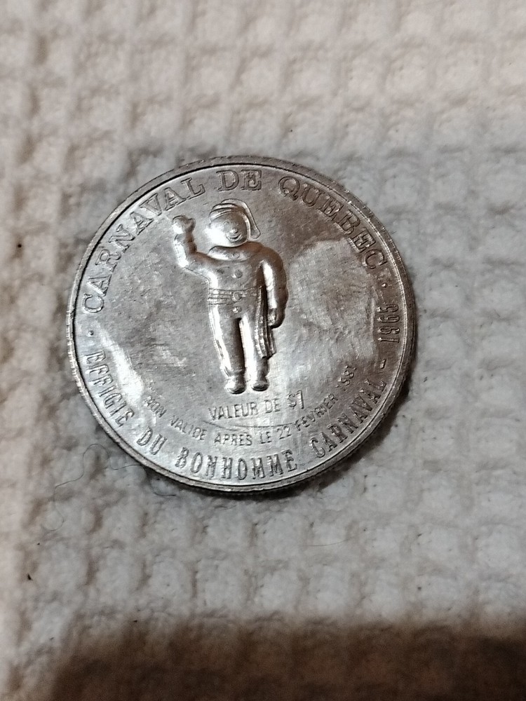 CARNAVAL DE QUEBEC 1965 ISSUED IN 1981 Dollar Du Carnaval