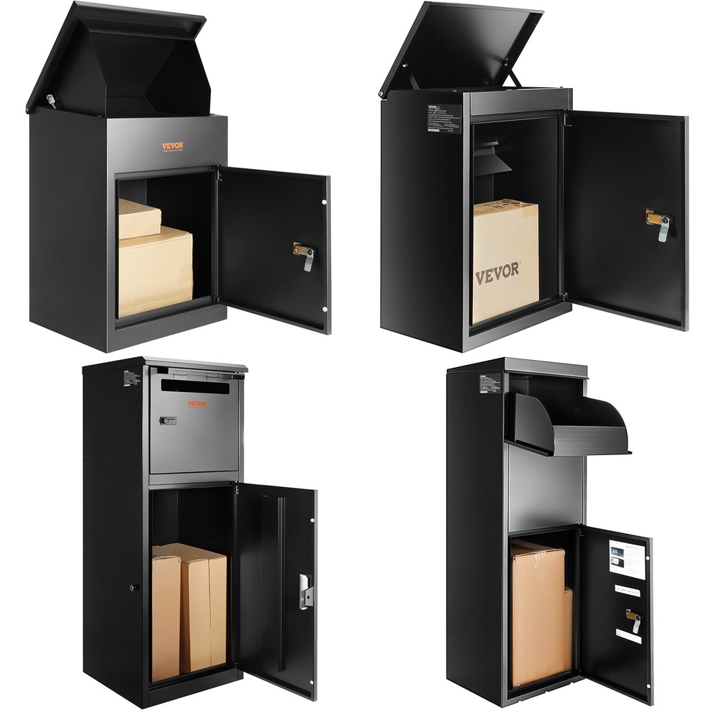 VEVOR Package Delivery Boxes for Outside Delivery Box 42"/20.5"/22.8" Coded Lock