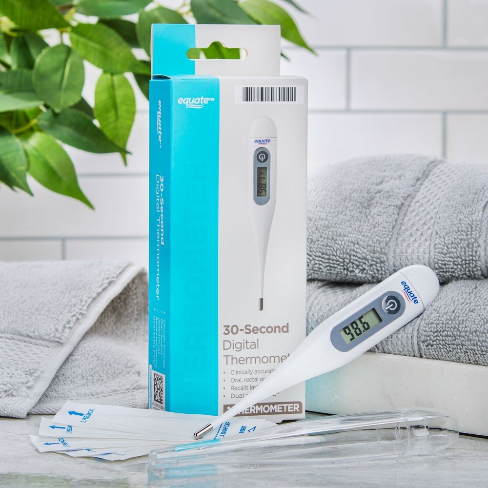 Equate 30-Second Digital Thermometer Fast Shipping!