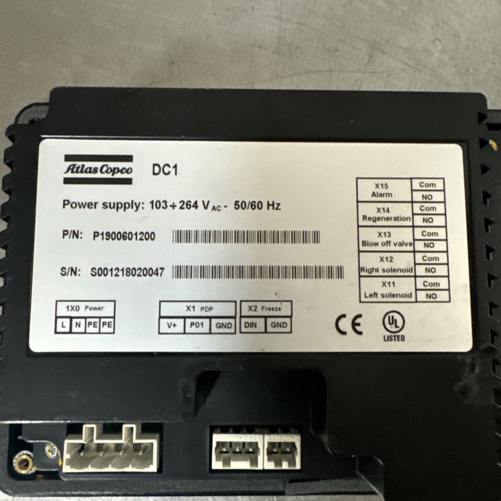 Atlas Copco DC Desiccant Dryer Controller CD+ CD P1900601200