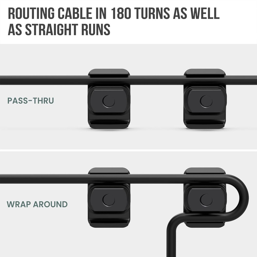 CGM909 Pressure Switch Cable Guides Compatible with M-LOK System, Flashlight Las