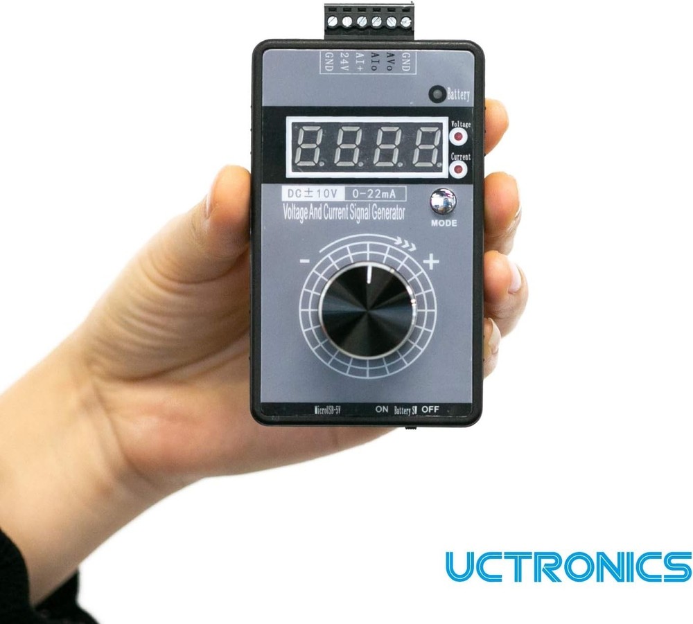 Certified Analog Signal Generator - Dual Supply DC ±10V for Flexibility