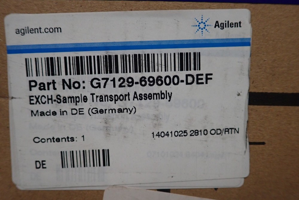 Agilent Technologies G7129-69600 / G7129-60060 Sample Transport Assembly