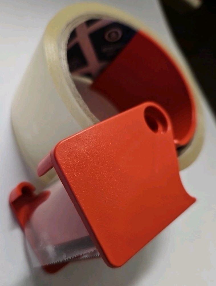 Two, 2" Portable Tape Dispenser, Compact, Packing, Packaging, Sealing, Shipping