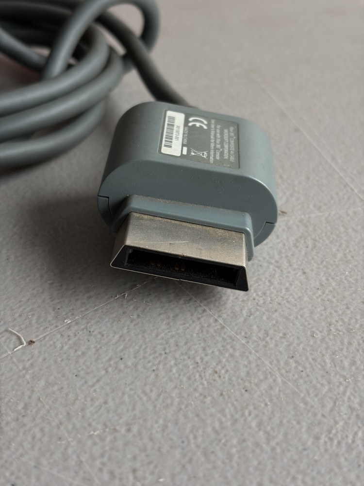2 Xbox 360 Component AV Cables OEM Tested