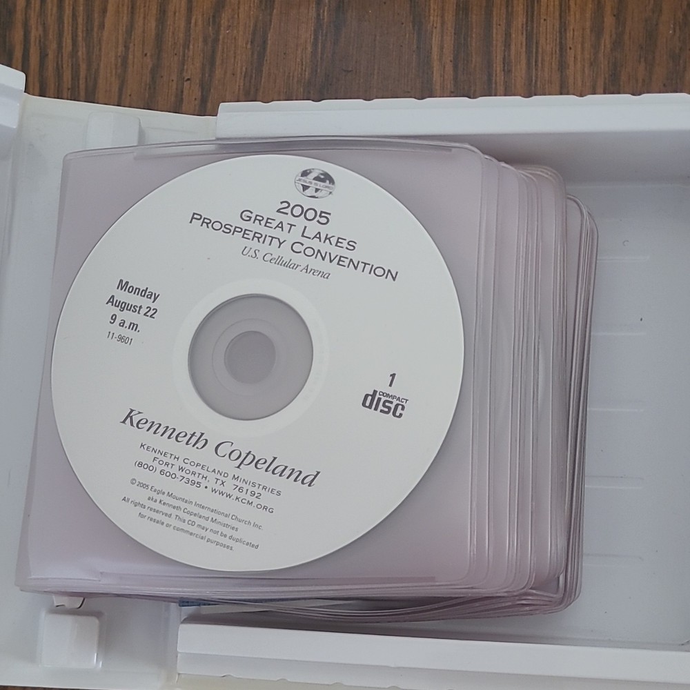 2005 Great Lakes Prosperity Overflow Convention CD Set Kenneth Copeland Aug 22-…