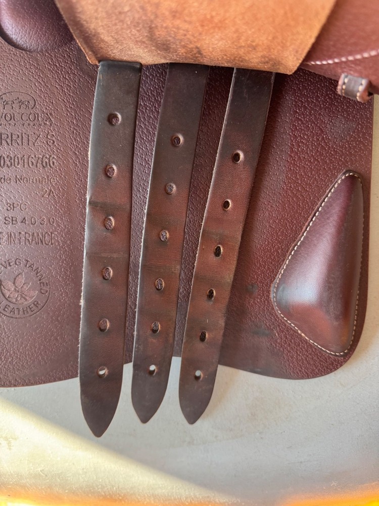 18" Devoucoux Biarritz S Saddle - 2017 - 2A - Full Buffalo - MINT!