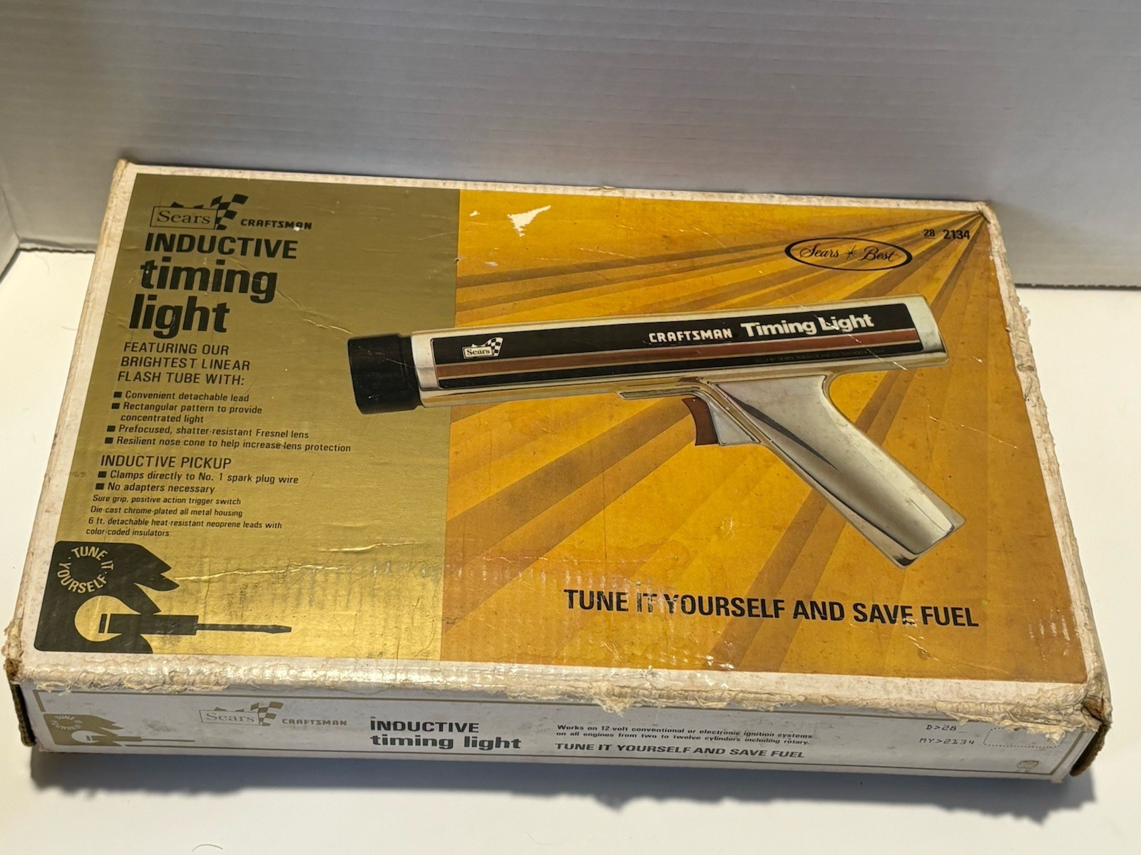 Sears Craftsman Inductive Automotive Timing Light 28 2134 USA Made