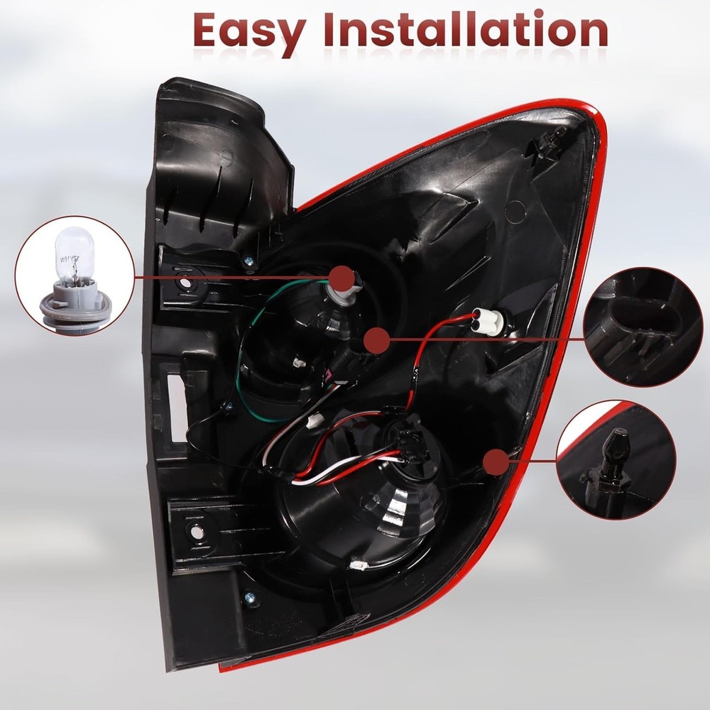 Tail Lights Assembly Compatible with Chevy Equinox,Left Driver Side 2010-2015