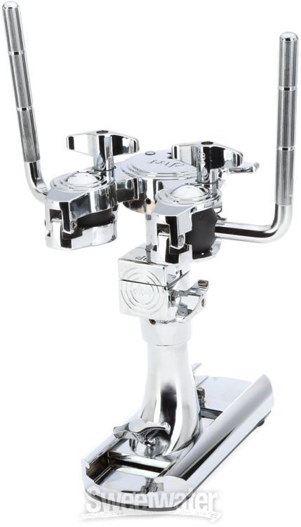 DW Bass Drum Double Tom Mount - Chrome