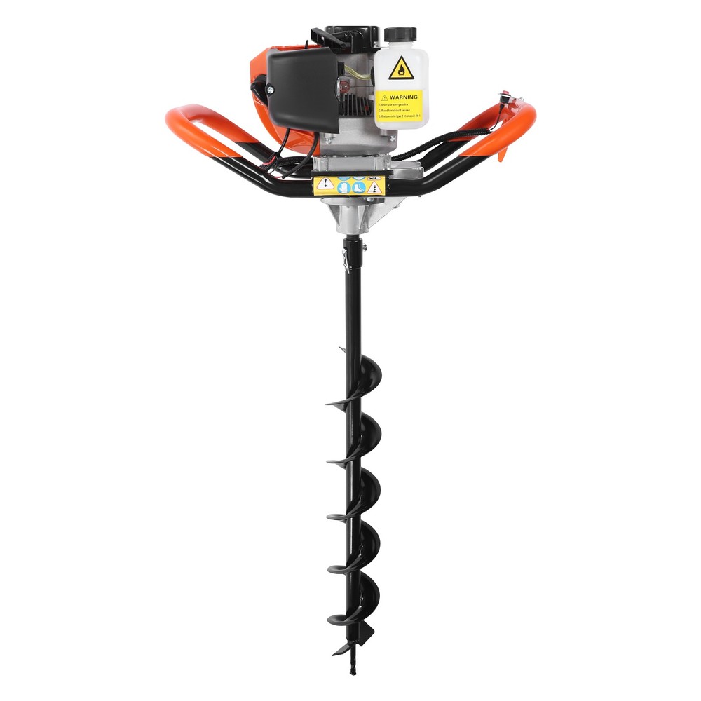 Post Hole Digger, 2.3hp Post Hole Digger With Auger Digging Bits， 2-stroke