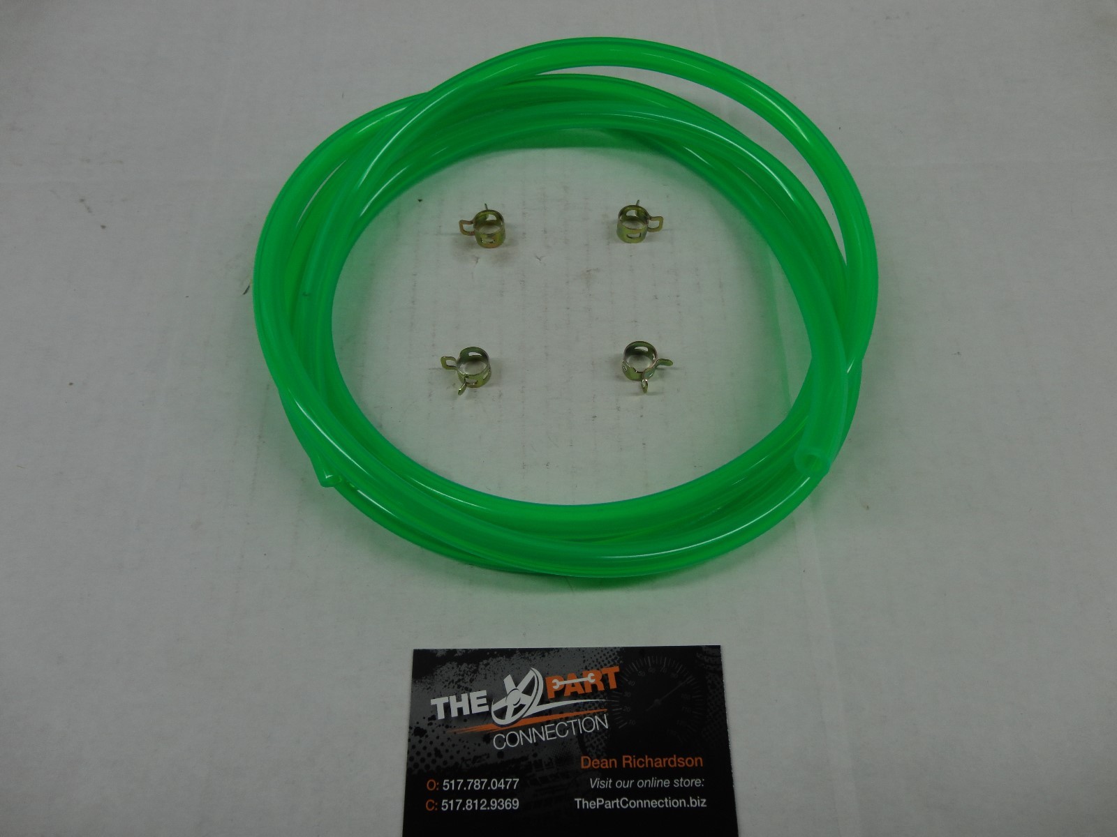 ELECTRIC GREEN FUEL LINE KIT FOR SNOWMOBILE ATV DIRT BIKE QUAD MOWER MOTORCYCLE