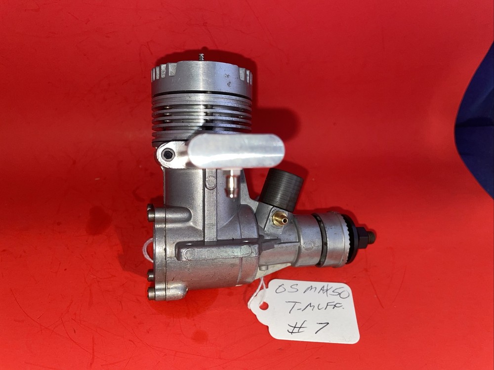 OS MAX 50 C/L WITH T- MUFFLER EXCELLENT #7