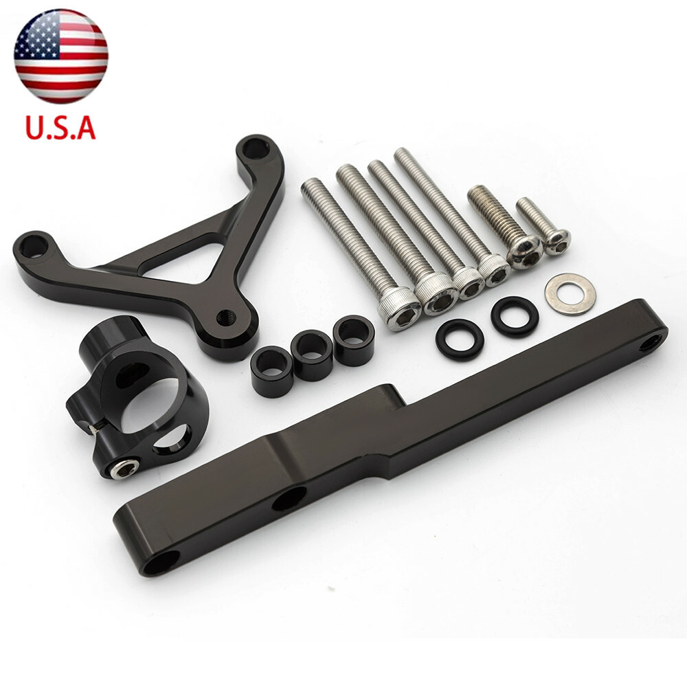 For CB1000R 2008-2012 Steering Damper Stabilizer Bracket CNC Mount Stable Kit US