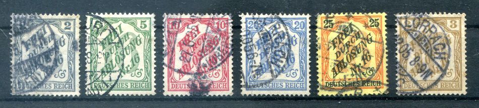 Dr - Service 9/14 Set Postmarked (79115