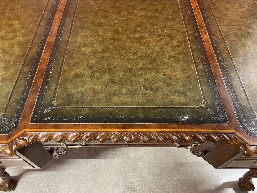 Maitland Smith Leather Top Desk - Read Description