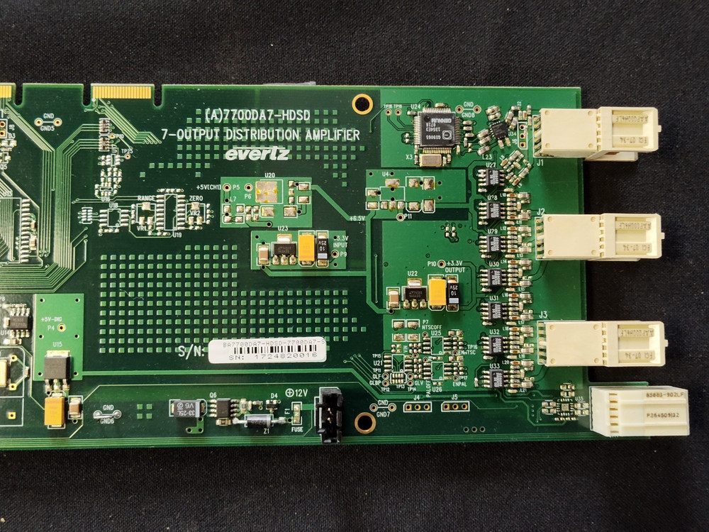 Evertz 7700DA7-HDSD 7 Output Distribution Amplifier