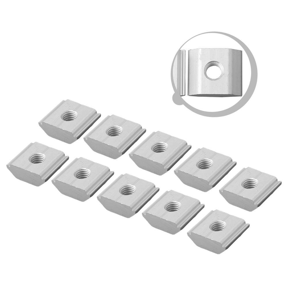 10Pcs Aluminum Solar Panel Mounting Brackets Clamp For Framed Panels Bracket  -
