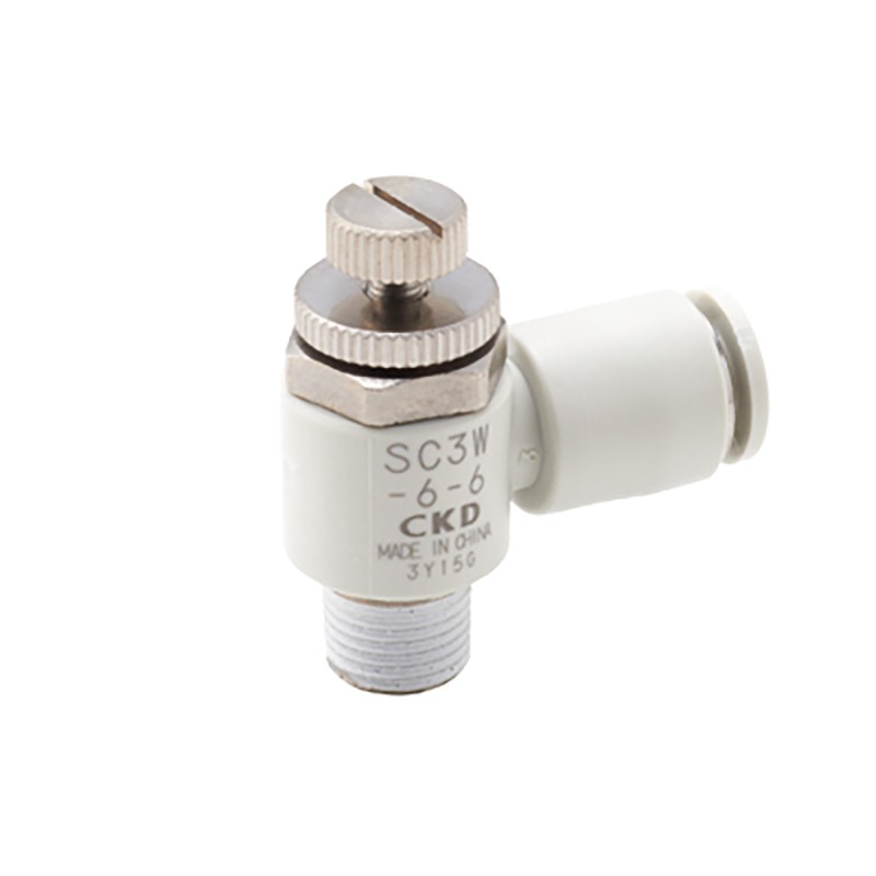 CKD SC3W-6-6 Throttle Valve New