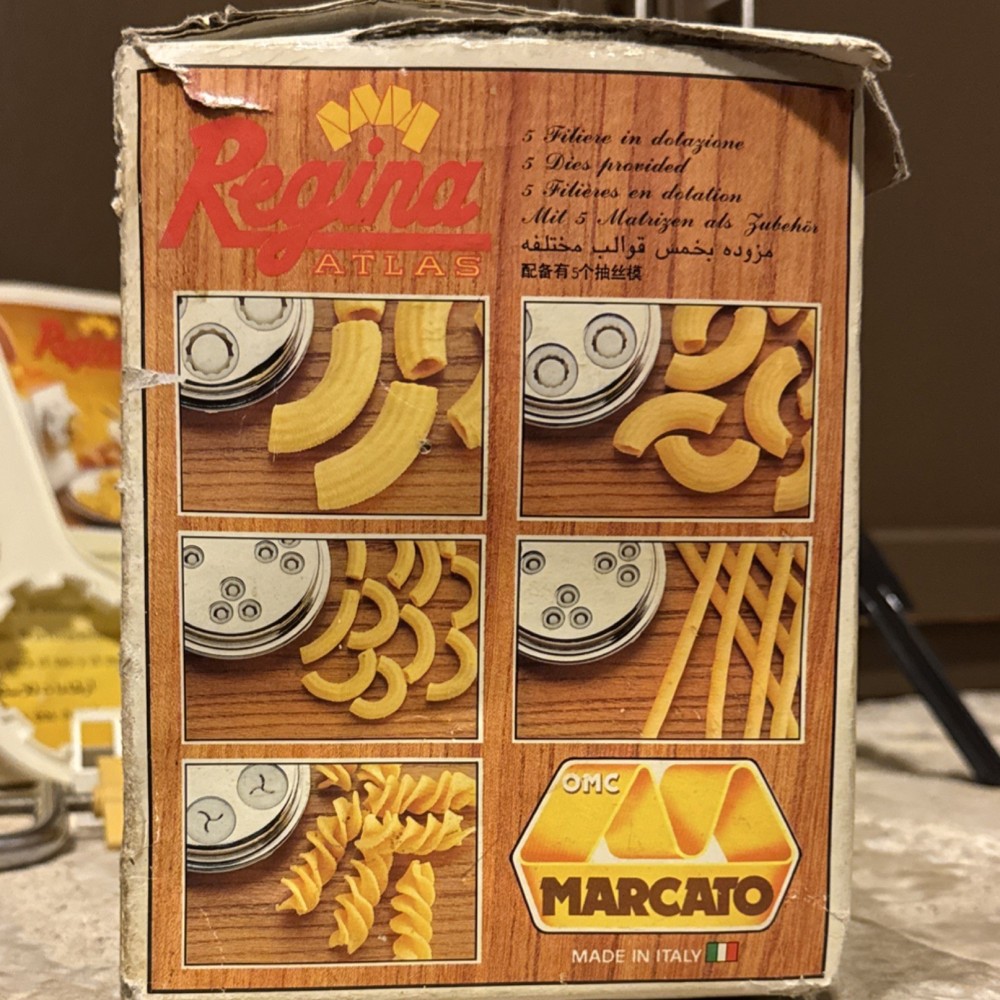 Marcato Regina Atlas Pasta Maker Multisystem