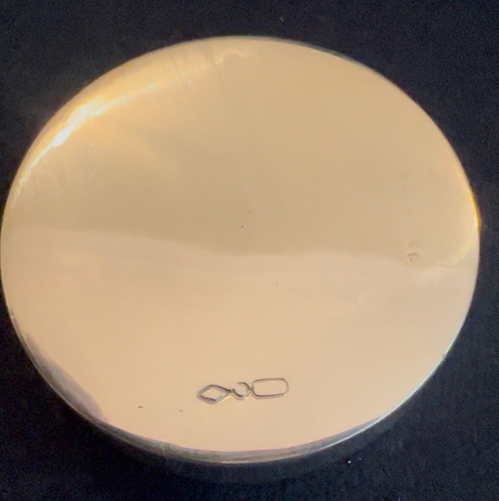 Beautiful Continental Silver Repouse Lidded Trinket Box c.1900