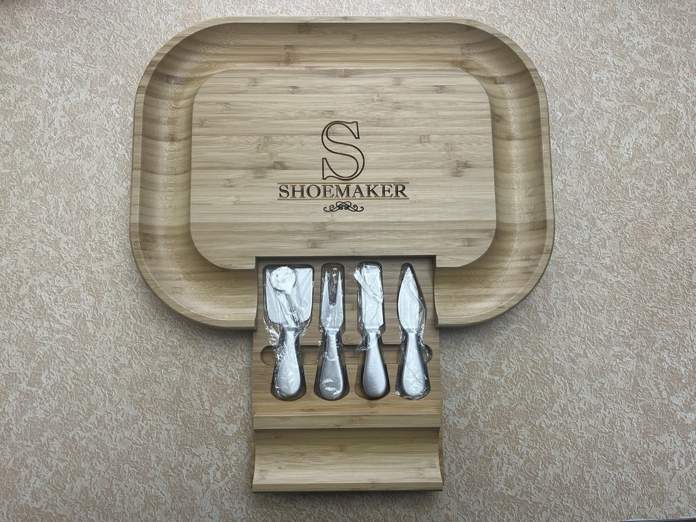 Shoemaker Personalized Charcuterie Board
