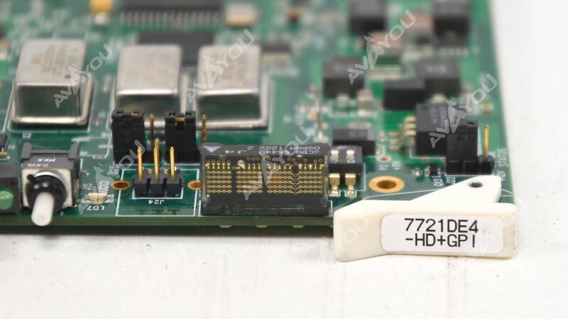 Evertz 7721DE4-HD+GPI HD/SD-SDI Quad Data Embedder (No Backplane)