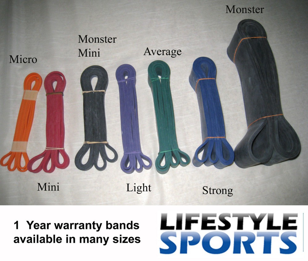 Jump Stretch Flexband Green Average Band #5 75 pound Pull-Up Power-Lifting