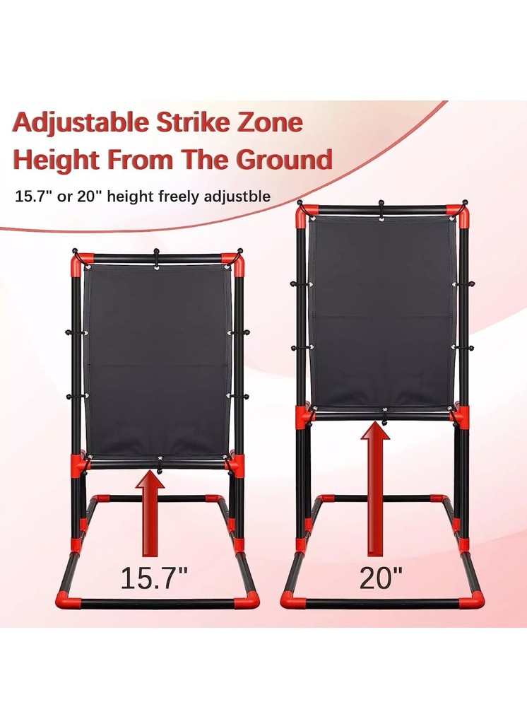 Baseball Strike Zone Target for Plastic Balls Compatible with Blitzball and Wiff