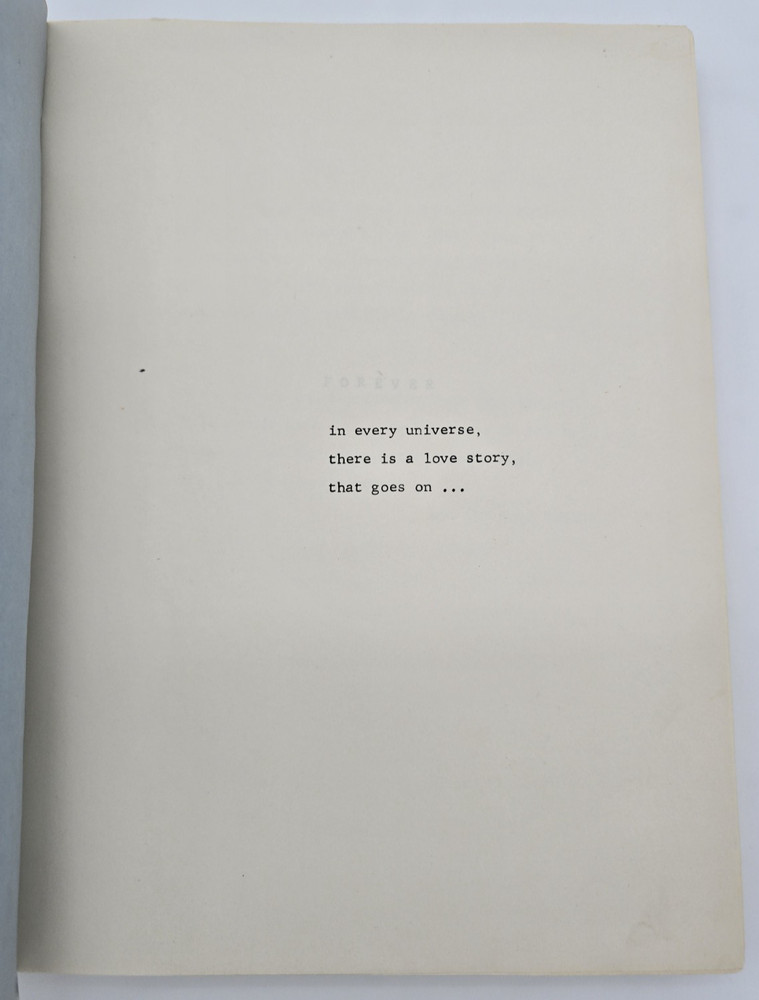 FOREVER / Floyd Mutrux 1977 Unproduced Screenplay Movie Script